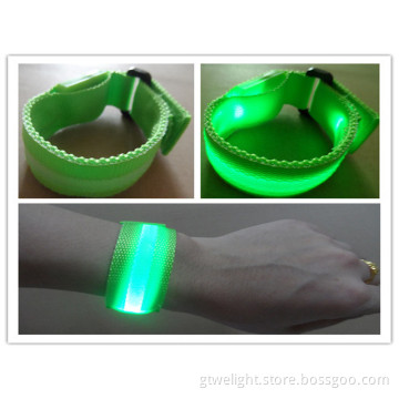 Plastic Lighting Bracelet for Concert Green